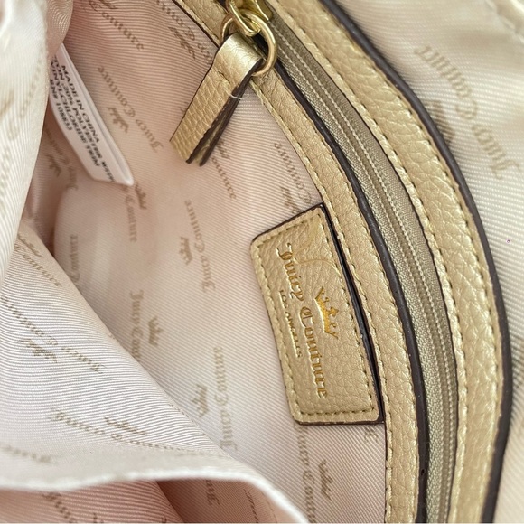 Juicy Couture Pink and Gold Crossbody Bag - Picture 2 of 6